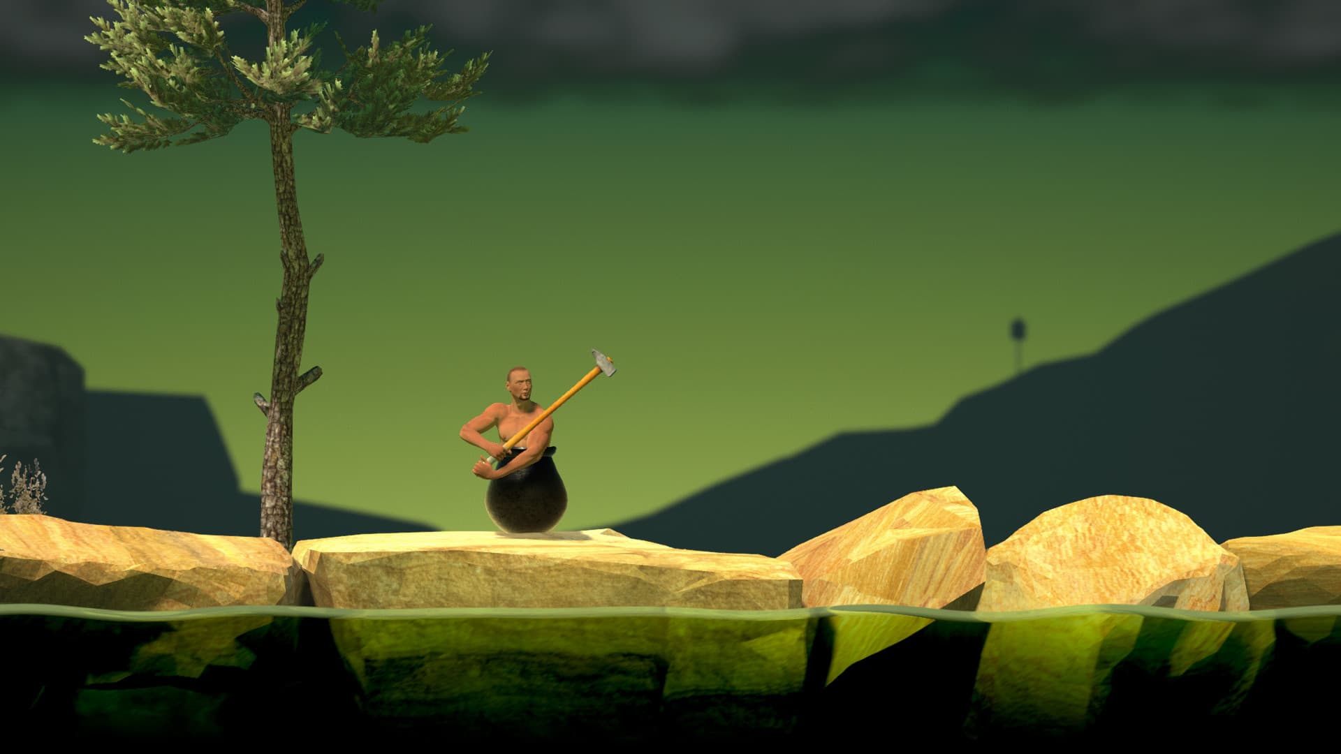 Getting Over It with Bennett Foddy — imagem 1